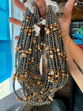 Load image into Gallery viewer, Nevada Opal & Sterling Silver Pearl Necklace – 4mm – Handmade by The Bijoux FAB – 17