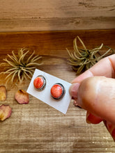 Load image into Gallery viewer, Spiny Oyster Stud Earrings – Sterling Silver - pick your