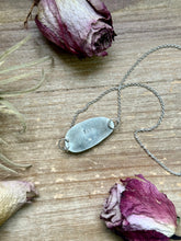 Load image into Gallery viewer, Sterling Silver Chain Necklace with Freeform Turquoise Pendant – 16”