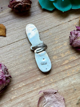 Load image into Gallery viewer, Sterling Silver Two-Stone Adjustable Ring – Handmade In-House by The Bijoux FAB