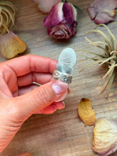 Load image into Gallery viewer, 3-Stone Golden Hills Turquoise Sterling Silver Ring – Adjustable