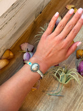 Load image into Gallery viewer, Sterling Silver Wild Horse Cuff Bracelet