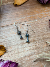 Load image into Gallery viewer, Sterling Silver Mini Blossom Dangle Earrings