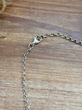 Load image into Gallery viewer, Sterling Silver Buffalo Nickel Necklace – Filed Frame Border – 18” Fixed Chain – Artist Jason Ogg