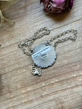 Load image into Gallery viewer, Sterling Silver Buffalo Nickel Necklace – Filed Frame Border – 18” Fixed Chain – Artist Jason Ogg