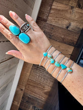 Load image into Gallery viewer, Royston Turquoise Cuff – Sterling Silver
