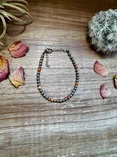 Load image into Gallery viewer, Little bit of orange bracelet

