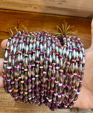 Load image into Gallery viewer, Sterling Silver Torpedo &amp; Purple Spiny Oyster Choker – 14-Inch
