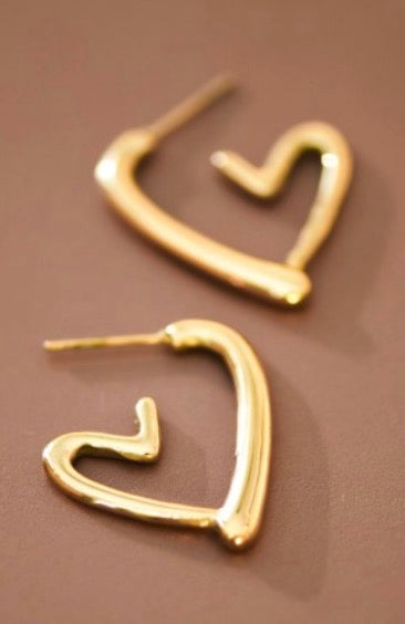 Heart earrings