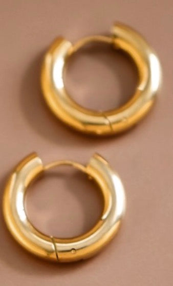 Gold hoop