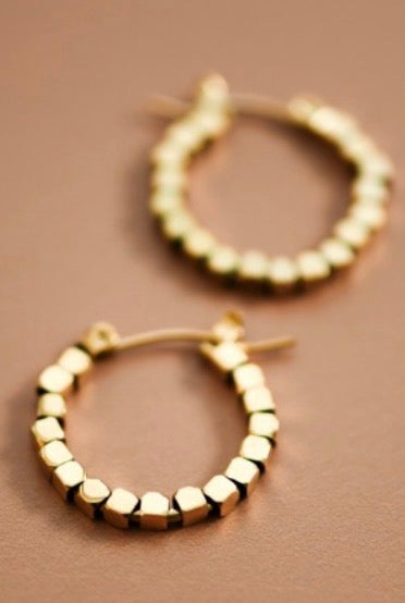 Gold hoop