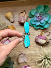 Load image into Gallery viewer, Sterling Silver Two-Stone Adjustable Ring – Handmade In-House by The Bijoux FAB
