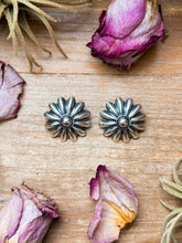 Load image into Gallery viewer, The Pascale Sterling Silver Concho Earrings
